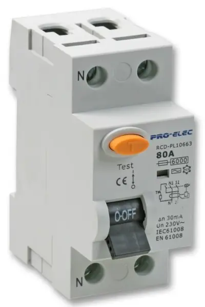 Dispositif différentiel bipolaire Pro Elec 80A