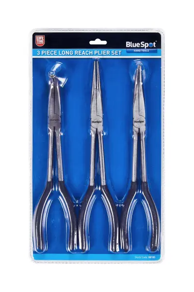 Blue Spot 3-Piece Long Reach Plier Set, 280mm