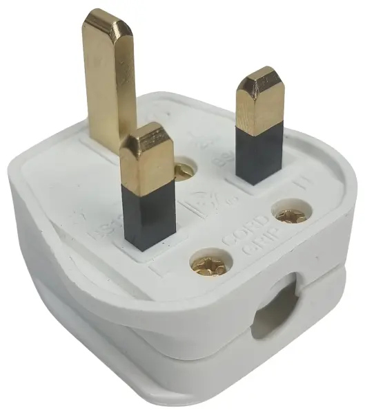 Westminster Electrical UK Mains Plug with 13A Fuse - White