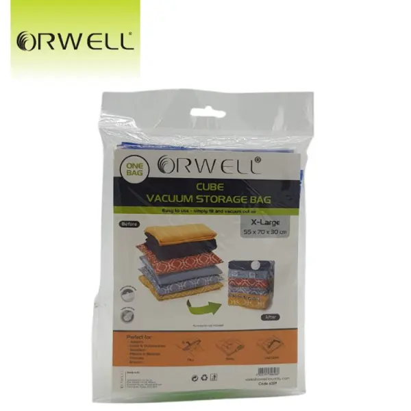 Everyday by Wilsons Cube Vacuum Storage Bag X-Large 55x70x35cm