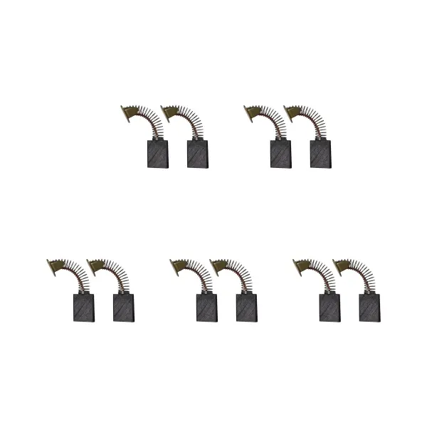 CarbonBr 5 Conjuntos de Escovas de Carvão para Mini Rebolo Ryobi, 5x11x16.5/15