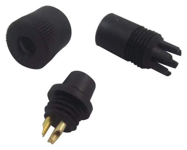 Binder 3-Way Subminiature Female Cable Connector, 24AWG
