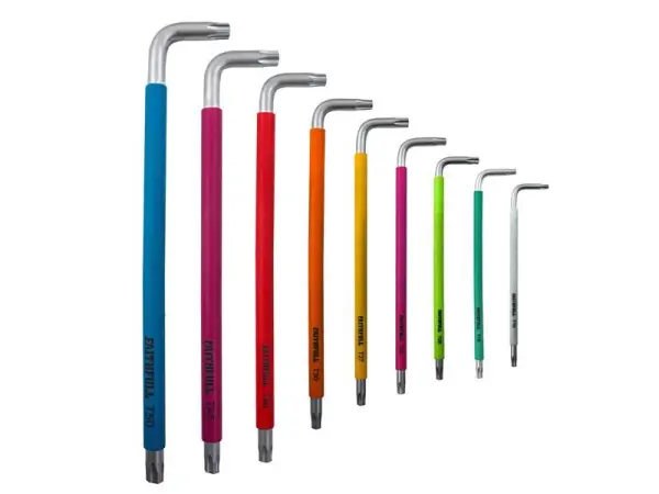 Faithfull Multicoloured Star Key Set, 9 Piece
