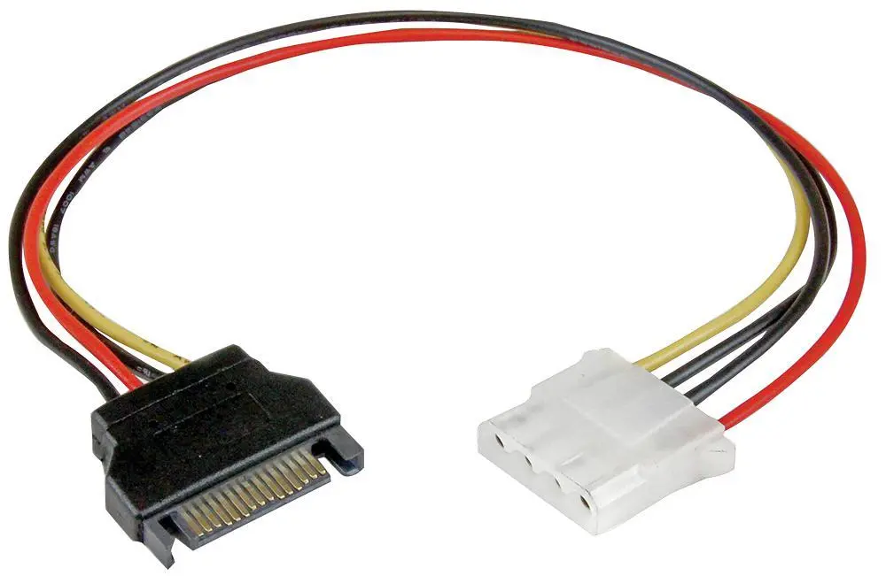 StarTech Adaptador de Alimentación SATA a Molex 4 Pines, 15.2cm