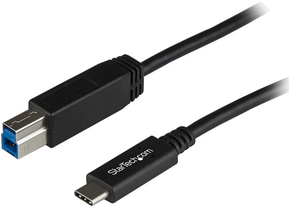 Startech USB 3.1 Gen 2 USB-C to USB 3.1 B Cable, 1m Black