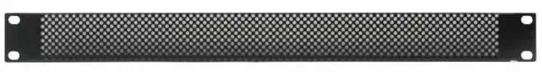 Pulse 1U 19-inch Mesh Vented Rack Panel, 44.5mm H