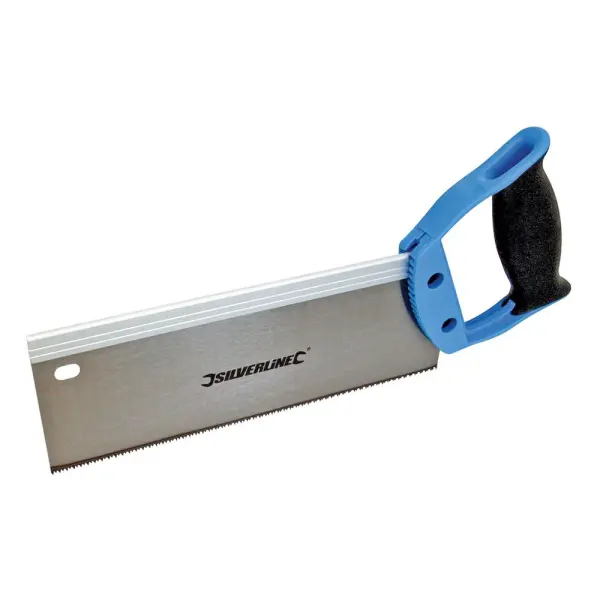 Silverline Hardpoint Tenon Saw, 250mm, 12 TPI