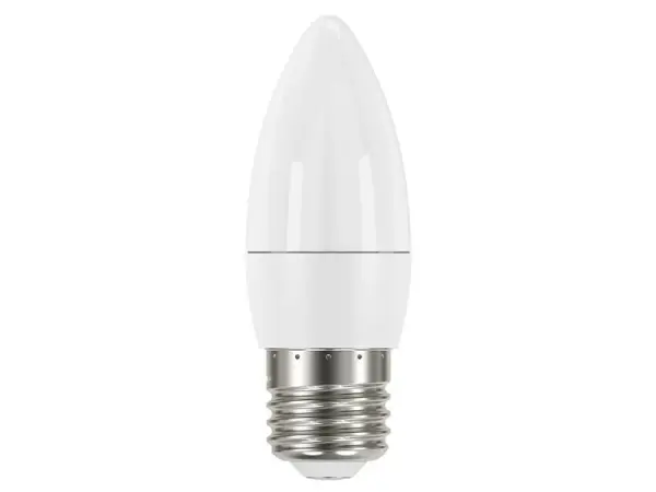 Energizer LED ES E27 Opal Candle Bulb, Daylight, 5.2W