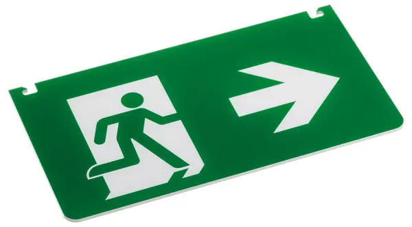 RED ARROW 5-in-1 Exit Sign Legend Left / Right