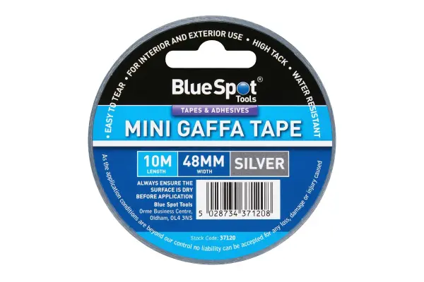 Blue Spot Tools 실버 가프 테이프 48mm x 10M