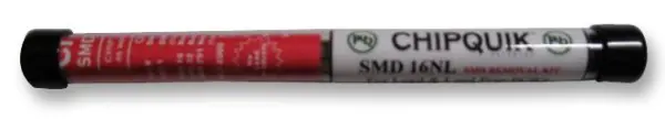 CHIP QUIK Bezolovnatá slitina pro demontáž SMD součástek, 16ft