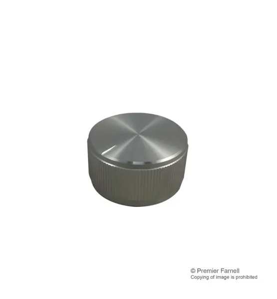 Multicomp Pro Instrument Knob, Aluminium, Round Shaft - 31.8mm