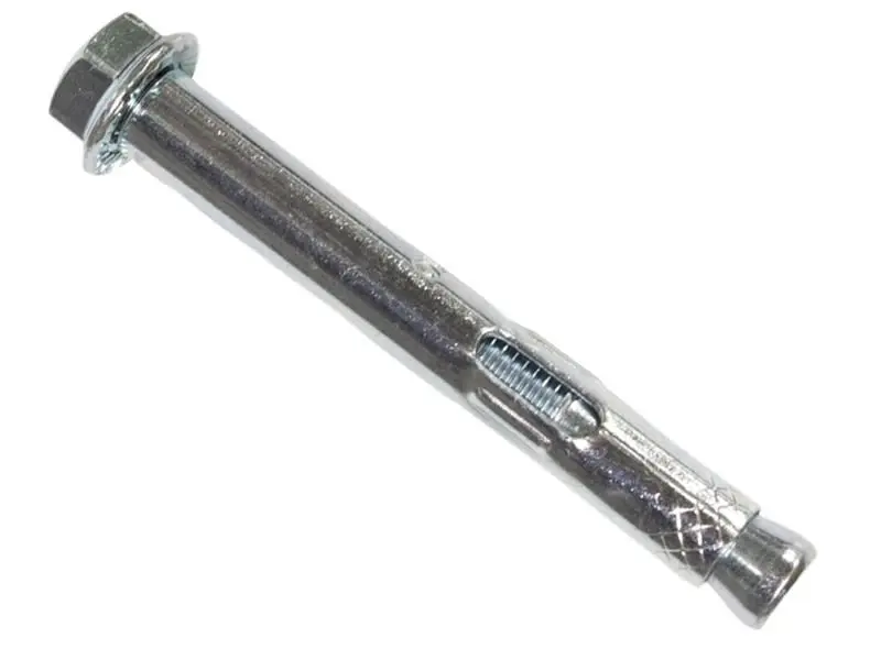 MASONMATE® M8 x 65mm 헥스 너트 슬리브 앵커, 아연 도금 (50개입)