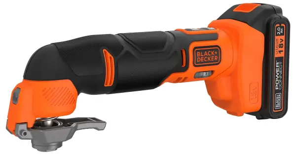 Black+Decker 18V 2Ah Cordless Oscillating Multi-Tool Kit