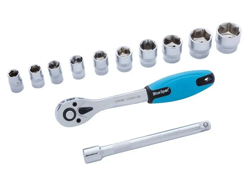 Blue Spot Tools 3/8인치 드라이브 12피스 메트릭 소켓 세트