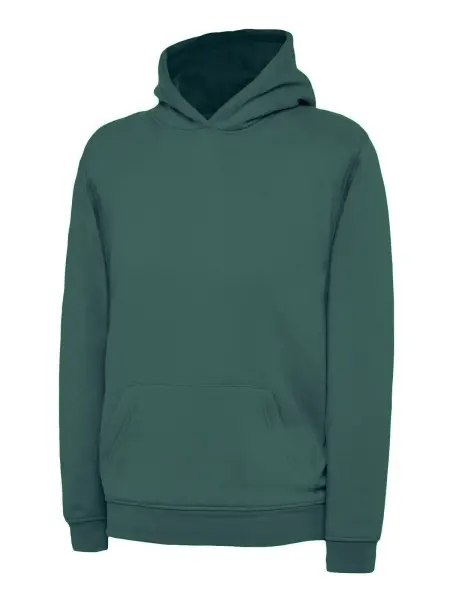Uneek Kinder Hoodies - 50% Polyester 50% Katoen - Jade - Maat 3/4 Jaar