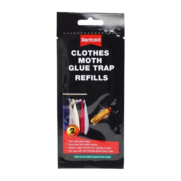 Rentokil Clothes Moth Glue Trap Refill 2 Pack