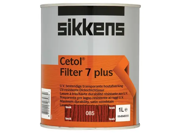 Sikkens - Cetol Filter 7 Plus Pewarna Kayu Lutsinar Warna Teak 1 liter