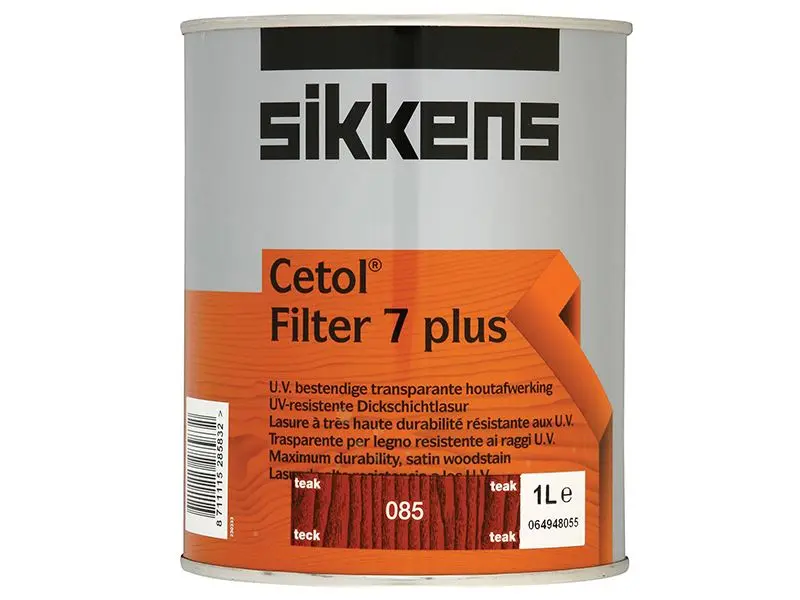 Sikkens Cetol Filter 7 Plus Βερνίκι Ξύλου 1L - Τικ
