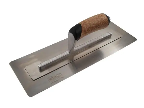 Faithfull Flex Finishing Trowel with Cork Handle, 350mm (14in)