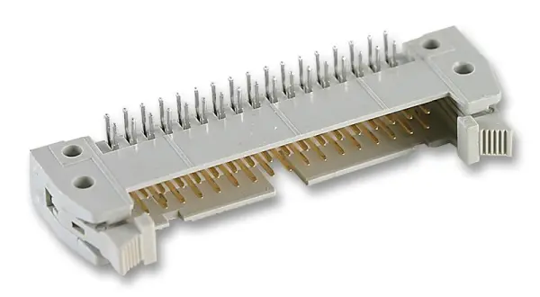 HARTING Oboustranná zástrčka pravý úhel, rozteč 2,54 mm, 26 pinů, s krytem