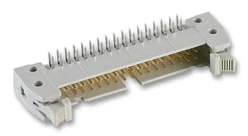 HARTING Conector Angular Direito, Passo 2.54mm, 26 Vias, Blindado