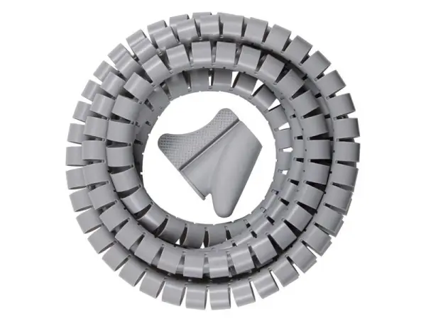 Brennenstuhl 2.5m x 20mm Spiral Coiled Cable Tidy