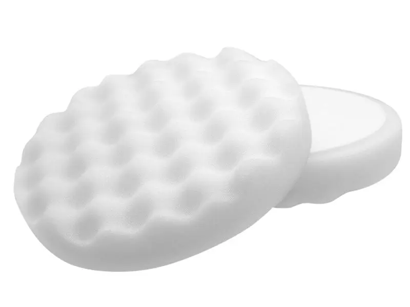 Flexipads World Class White Waffle Firm Cutting Pad 150mm