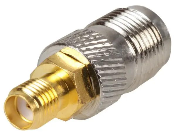 RF SOLUTIONS מתאם SMA ל-TNC 50 אוהם, מצופה זהב