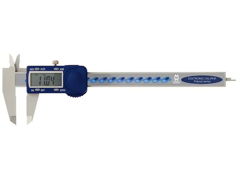 Moore & Wright Digital Caliper, Polycarbonate, 150mm (6in)