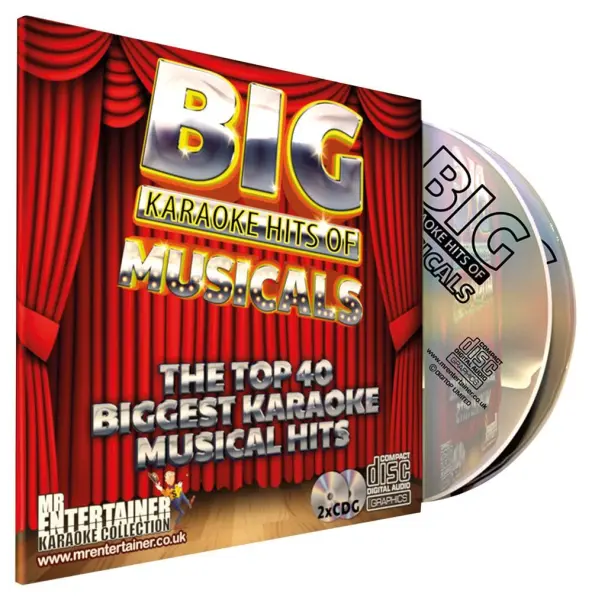 40 Track Karaoke CDG – The Best of Musicals – MR ENTERTAINER