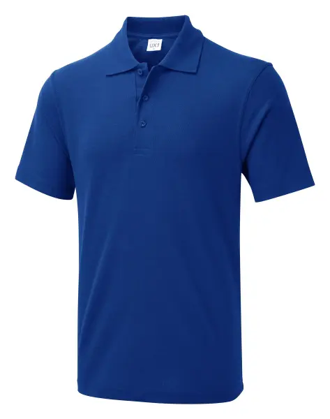 Uneek Unisex UX Polo - 50% Polyester 50% Cotton - Royal - Size M