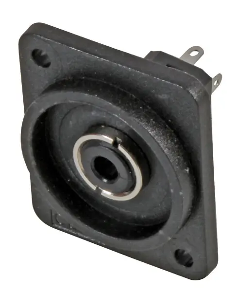 Cliff 3.5mm Stereo Jack Socket, Panel Mount, Recessed Plate