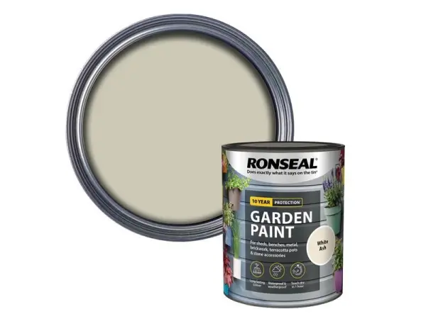 Ronseal 園藝漆 白色灰 750毫升