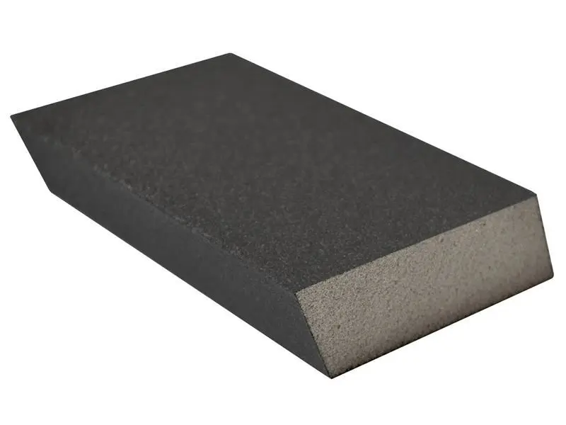 Faithfull Oboustranný brusný blok na sádrokarton, 120G jemný