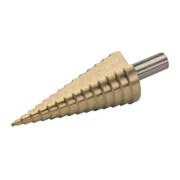 Silverline Titanium-Plated HSS Step Drill, 4-30mm