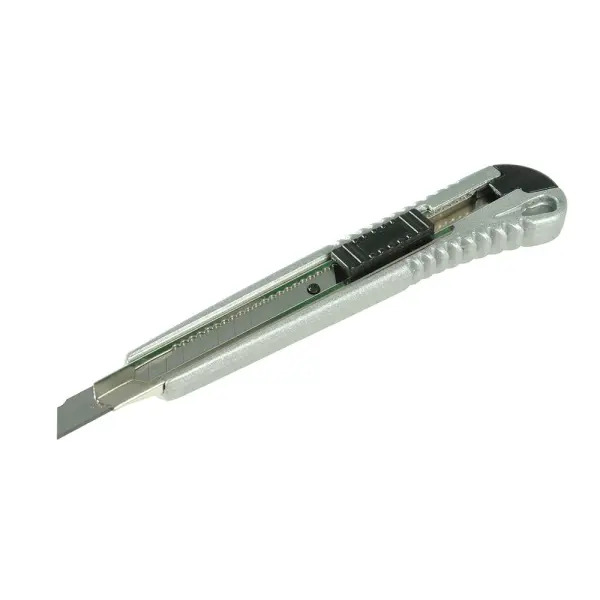 Silverline Cuchillo de Cuchilla Retráctil de Aleación de Aluminio 9mm