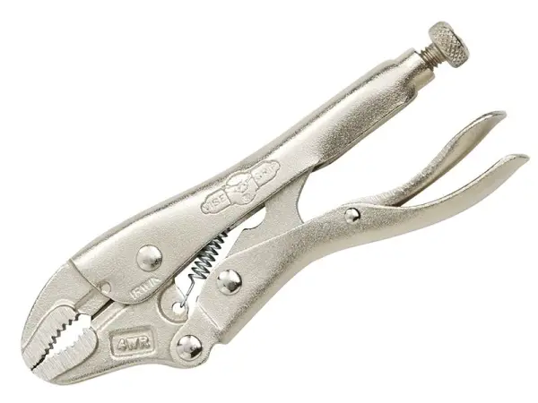 IRWIN Vise-Grip Pince à mors courbé avec coupe-fil, 100mm (4 pouces) 