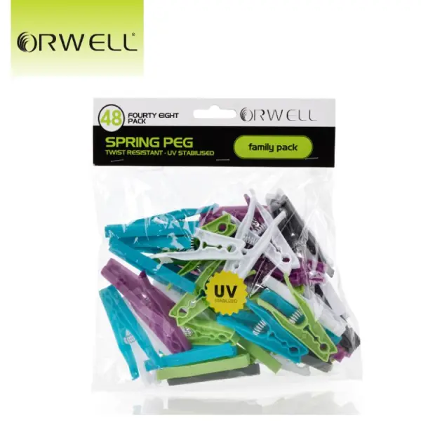 Orwell Large Spring Pegs 48pk