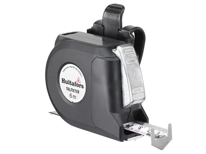Fita Métrica de Marcação Hultafors Talmeter, 6m x 25mm, Resistente a Impactos