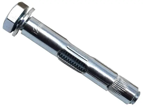 MASONMATE® Ancoranti a Bussola con Bullone Esagonale M12 x 80mm (Confezione da 