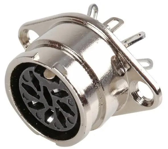 PREHKEYTEC Soquete de Chassis 7 Pinos para Montagem em Painel