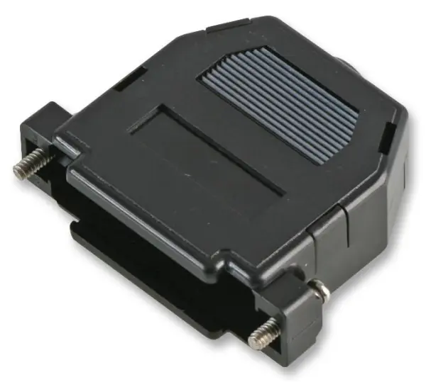 PRO POWER 25-Way Clip-Together D-Sub Hood, Black