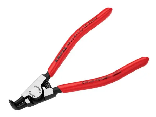 Knipex Kleště na kruhové pojistky 46 21 A11 - vnější, 90° zahnuté hroty, 10-25m