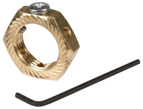 PRO ELEC Earth Nut with Hex Key - 20mm