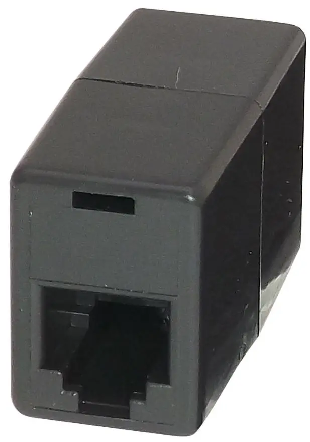 TUK RJ12 Inline-Kupplung 6P6C gerade Durchverbindung