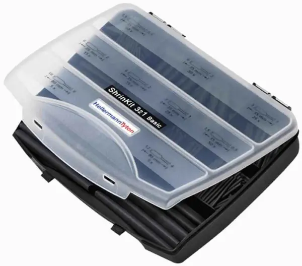 HellermannTyton 3:1 Feadán Teochtaíochta Cóisithe - 130 Piosa