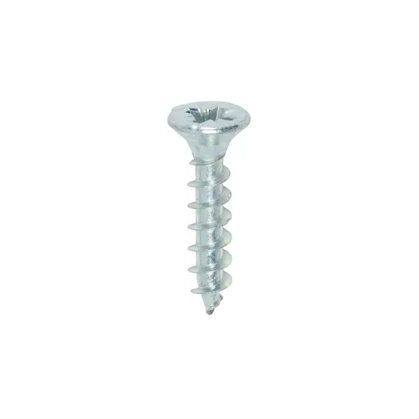 Timco 4.0 x 20mm PZ Double Countersunk Woodscrews, 200 Pack