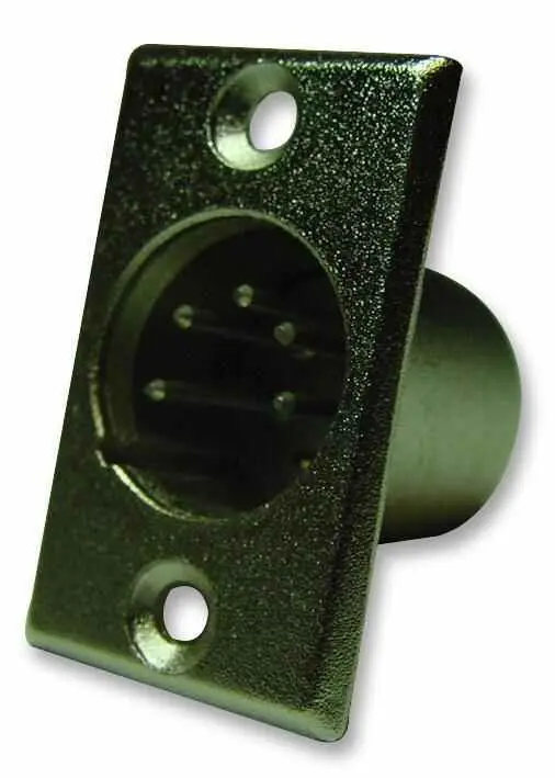 PRO SIGNAL XLR 플러그, 5극, 케이블 장착형