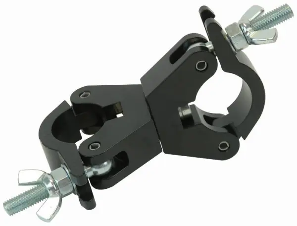 DOUGHTY - 超薄旋轉連接器, 50毫米, 750公斤 (黑色)